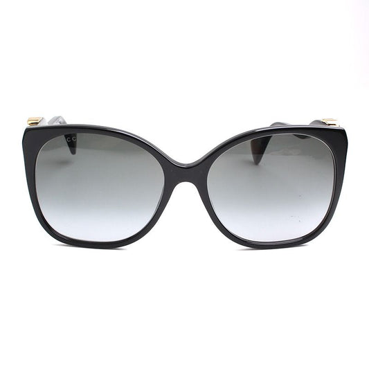 Gucci Black Wavy Temple Sunglasses 1010S 123376089