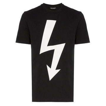 Neil Barrett Lightning Bolt Short Sleeve T-Shirt PBJT477A L533S 524 156797630