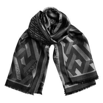 Versace Geometric Pattern Shawl Scarf 51895902