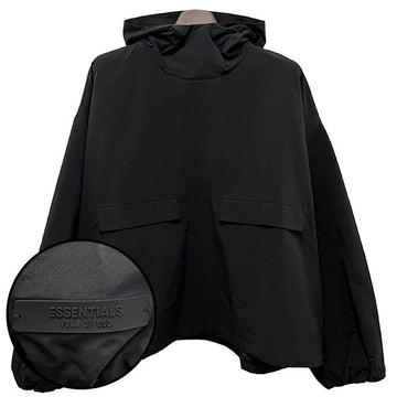 Fear of God Essential Back Logo Nylon Hooded Anorak Jacket 123453085