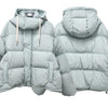 AMI Alexander Mattiussi Daunen-Padding-Jacke Aqua Marine (UJK402 PA0009 468) 123453140 [P]