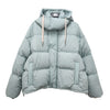 AMI Alexander Mattiussi Daunen-Padding-Jacke Aqua Marine (UJK402 PA0009 468) 123453140 [P]