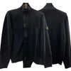 STONE ISLAND Wappen Patch Woll Cardigan mit Reißverschluss für Kinder 23FW V0029 123465915 [P]