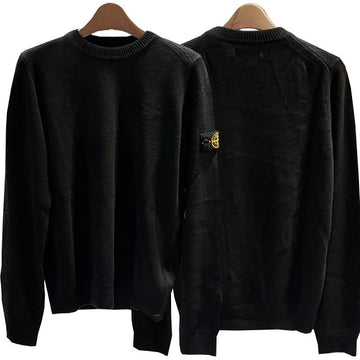 STONE ISLAND Wappen Patches Woll Strickpullover Kinder 22FW V0029 123467042