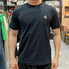 STONE ISLAND Garnment Dyed T-Shirt mit Logo-Patch Kurzarm Navy (101524113 A0020) 123471108 [P]