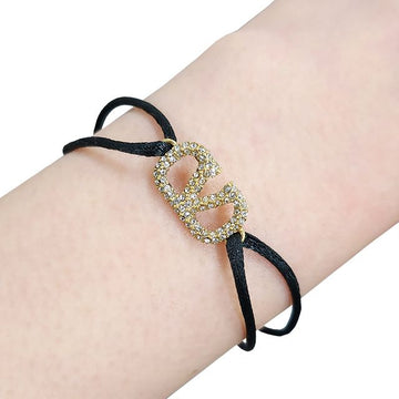 VALENTINO Kristall-Knoten Armband mit V-Logo Signatur (3W2J0F81 YAB 32U) 123472479