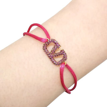 VALENTINO V Logo Signature Kristall Knotenarmband 123472547