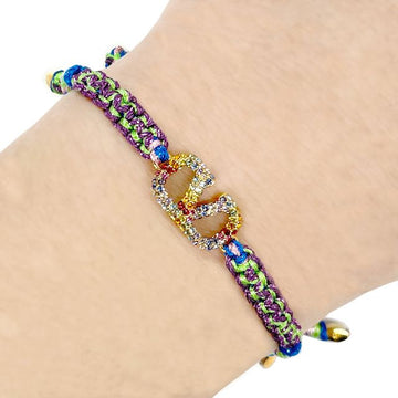 Valentino Crystal Knot Bracelet 123472617