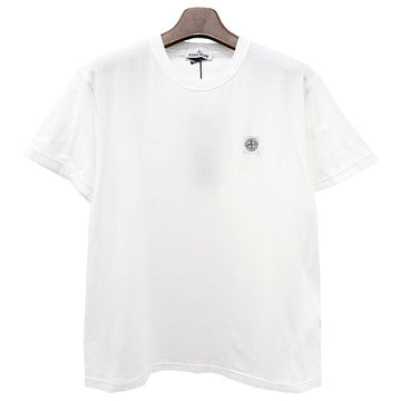 Stone Island FISSATO Organic Cotton Logo Patch Short Sleeve T-Shirt (801523757 A0001) 123473659