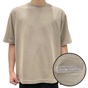 ACNE STUDIOS Akne Logo Garment Dye T-Shirt Grau (CL0218 DKX) 123475240