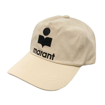ISABEL MARANT TYRONY ロゴ ベースボール キャップ エクリュ stamp: CQ001XHB A3C01J ECBK 123475476