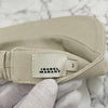 ISABEL MARANT TYRY Logo Visorcap Ecru Rot (CQ004XFA A3C05A ECRD) 123475591 [P]
