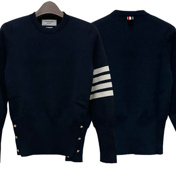 THOM BROWNE ミラノステッチウールニットネイビー4バーアームバンド（FKA239A 00014 415） 123475985