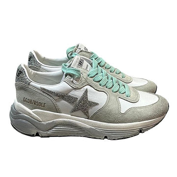 GOLDEN GOOSE Laufschuh mit Kristallstern in Weiß (GWF00126 F002793 10268) 123476268