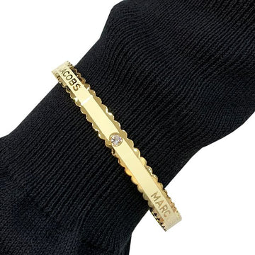 MARC JACOBS Medallion Skalloped Bangle Bracelet 108 123477630