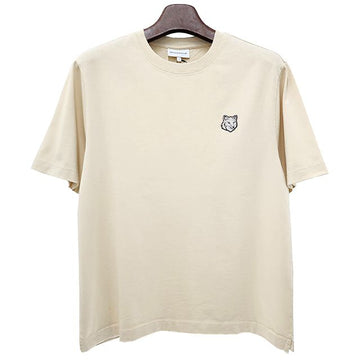 Maison Kitsune Bold Fox Head Patch Oversized Short Sleeve T-Shirt Paper 24SS LM00107KJ0119 P205 123478065
