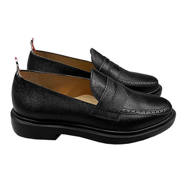 THOM BROWNE サンラインタブ ペブルグレイン ラバーソール ペニーローファー (MFD054G 00198 001) 123478458