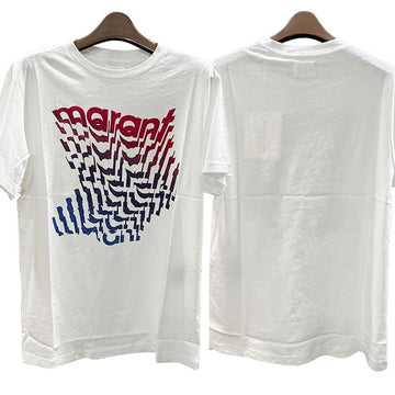 Isabel Marant Etoile ZEWEL Graphic Logo T-Shirt White (A1N89E 20WH) 123480857