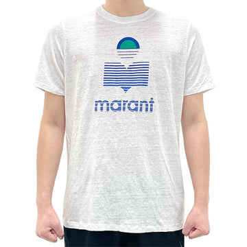 ISABEL MARANT KARMAN Logo T-Shirt Weiß 20WH 20WH 123480997