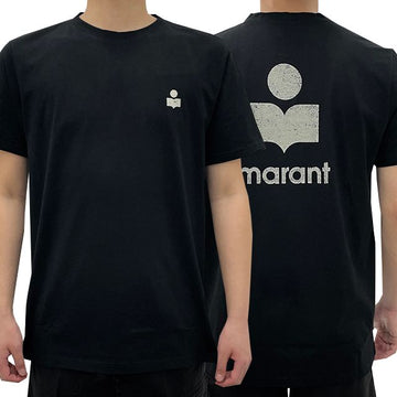 ISABEL MARANT ZAFFERH ロゴ 半袖Tシャツ ブラックエクリュ TS0047HA B1N19H BKEC 123481038