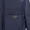 PRADA Dreieck-Logo Damen Langpufferjacke Navy 60889745 [P]