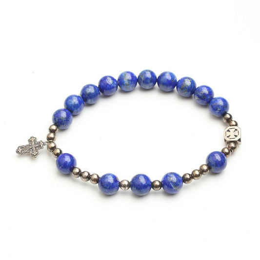 Other Brand Lapis Lazuli Rosario Bracelet 123490465