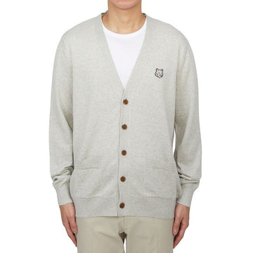 Maison Kitsune Bold Fox Head Men's Cardigan H120 MM00509KT1036 123527299