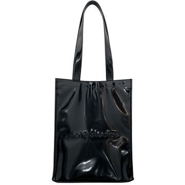 ACNE STUDIOS Acne Embossiertes Logo Schulter Tote Bag Schwarz (C10178 900) 123529489