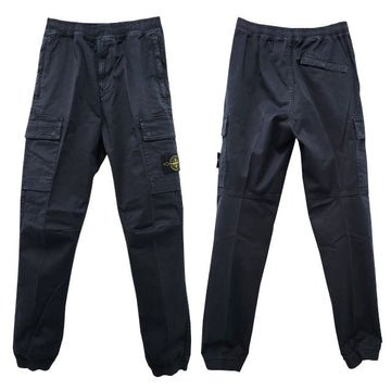 STONE ISLAND ワッペン パッチ ポケット カーゴ ジョガーパンツ ネイビー (7915313L1 A0120) 123530870