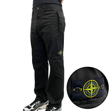 STONE ISLAND ワッペンパッチレギュラーフィットカーゴパンツ V0029 801532403 123533202