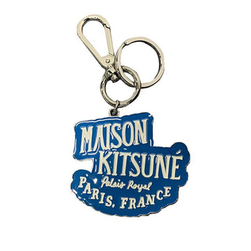 Maison Kitsune Palais Royal Logo Keyring Holder Sapphire Blue (LM06901AM1005 P462) 123536815