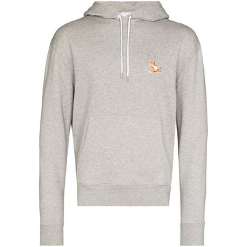 MAISON KITSUNE チレックス フォックス ロゴ パッチ フード Tシャツ 001 33359487