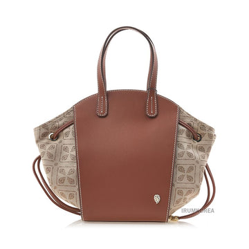 HELEN KAMINSKI Allure Tote Bag aus Jacquard Latte Cuoio FW24 A51680 123537405