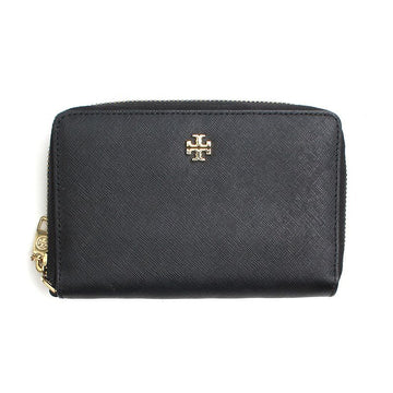 Tory Burch Black Saffiano Leather Wallet 12345 123547505