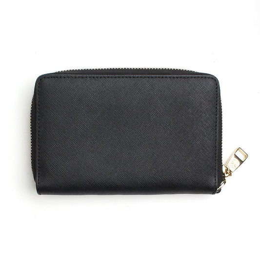 Tory Burch Black Saffiano Leather Wallet 12345 123547505