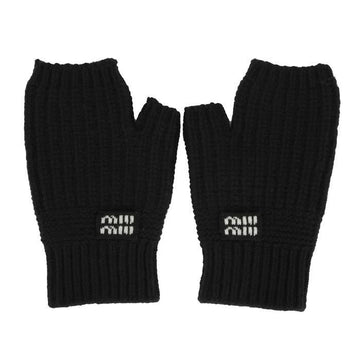 Miu Miu 5GG202 2F8S F0002 Wool Cashmere Gloves 118786409
