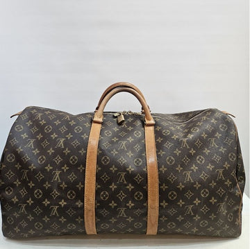 LOUIS VUITTON Monogram Keepall 60 123648596