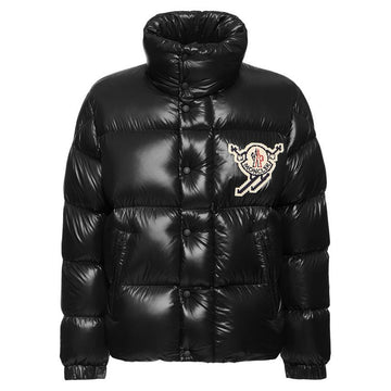 MONCLER LESTE ロゴパッチ ダウンジャケット ブラック 1A001 18 595GJ 999 123678971