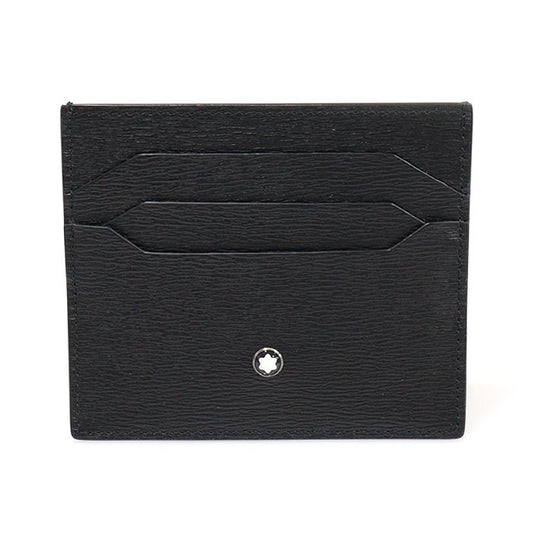 Montblanc Black Leather Meisterstück 6CC Pocket Card Holder 129253 123682465