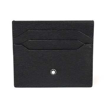 Montblanc Black Leather Meisterstück 6CC Pocket Card Holder 129253 123682495