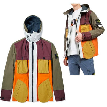 STONE ISLAND Doppel-Jacker/Tela Plakatta Jacke 711542155 29172953