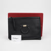 SALVATORE FERRAGAMO 21 D300 ガンチーニ ストラップ クラッチ 123502550 [P]