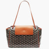 Goyard Rouette Shoulder Bag PM Black Tan ROUETTPMLTY01CL03P 107845595 [P]