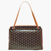 Goyard Rouette Shoulder Bag PM Black Tan ROUETTPMLTY01CL03P 107845595 [P]