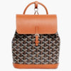 GOYARD Alpin2 Mini Rucksack Schwarz Tan ALPIN2MINTY01CL03P 107845834 [P]