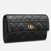 DIOR Klapp-Langzewallet Schwarz M900 81788762 [P]
