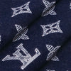 LOUIS VUITTON モノグラム シャドウ スカーフ ネイビーブルー M79186 65041785 [P]