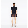 DIOR ネイビー ブルー キャッシュミア ウール ニット 65042181 [P]