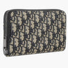 DIOR Oblique Jacquard Lange Brieftasche Grau 2ESBC252YSE H05E 64269250 [P]