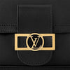 Louis Vuitton Dauphine Soft MM Black M25209 75561085 [P]